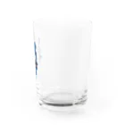 りのくまちゃんのCLASSIC BLUEりのくまちゃん Water Glass :right