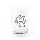 nekoneko325のねこパンチ Water Glass :right