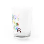 ヒラエイのアルファベットと数字の洪水 Water Glass :right