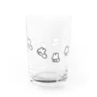 みずしままゆこのぴょんぴょんうさちゃん(ぺっとのうさ) Water Glass :right