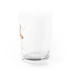 イケガメ シノのバイオリンうさぎ Water Glass :right