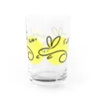 うさぎのらみゅうさのらみゅうさと満月 Water Glass :right