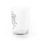 東海道中膝栗毛のゆび刑事とはなのようせい Water Glass :right