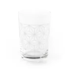 kumakuma112mの麻の葉 ＊ 和柄グラス Water Glass :right