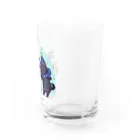 そらいろもようの雪だるま！ Water Glass :right