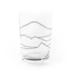 上村商店のJapanese mountains Water Glass :right