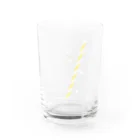 kissa polaris｜喫茶ポラリスのなんでもクリームソーダグラス_yellow Water Glass :right