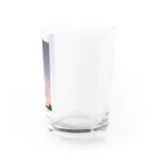 shihhoの夕方の空 Water Glass :right