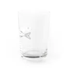 死魚屋のワカサギ Water Glass :right