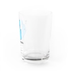麦畑のマンボウB(下手な絵) Water Glass :right