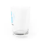 麦畑のマンボウB(下手な絵) Water Glass :right