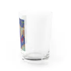 wowowのblue earth Water Glass :right