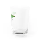 麦畑のワニG(下手な絵) Water Glass :right
