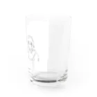 cris mateのメイドハートガッツ Water Glass :right