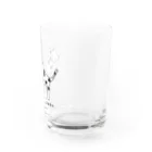 麦畑のダルメシアン(下手な絵) Water Glass :right