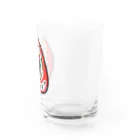 真奈美のしりとり生物だるまンドリル Water Glass :right