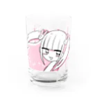 💗江崎びす子officialスズリ💗のクズかわチャン Water Glass :right