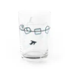 ninoのおよぐペンギン Water Glass :right