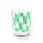 Tako＆Negi SUZURI支店のネギフル Water Glass :right