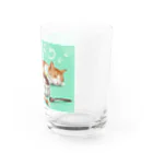 Ａｔｅｌｉｅｒ　Ｈｅｕｒｅｕｘの茶屋猫　あんみつ Water Glass :right