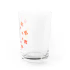 Gregge Southerd #suzuri店のデザイン鷹 Water Glass :right