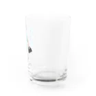 はるこの画伯ショップの外回り大変！サラリーマンアイスくん Water Glass :right