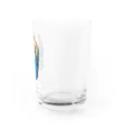 hiromashiiiのblue Water Glass :right