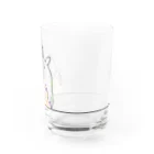 おみのおみその色落ちたことねこ Water Glass :right