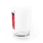 GALgalaxのred calm Water Glass :right