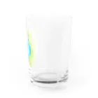まめるりはことりのほんわかセキセイインコ　ブルー【まめるりはことり】 Water Glass :right