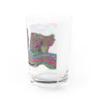 MELT HOUSE-suzuri支店-のBUGらす Water Glass :right