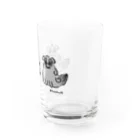 Fondhuの曖昧な阿吽（狛犬） Water Glass :right