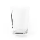 わの屋の暖を取るねこ（ペンギン） Water Glass :right