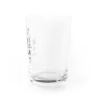 Tamarの人生辛いし酒飲むcarグラス Water Glass :right