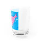 GAOGAO HOUSEのピンクジンベイ Water Glass :right