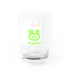 Moja Moja Girlのクマとカエルは兄弟グラス Water Glass :right