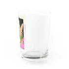 asahiyoruaの月見ちゃん仲良しグッズ Water Glass :right