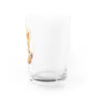 Lichtmuhleのミモザの花冠とモルモット【シェルティ】 Water Glass :right