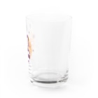 ミニマムユニヴァース@SUZURIのAstronauts - Walk my dog Water Glass :right