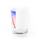 クマバチゴルフ倶楽部のクマバチとサーカス Water Glass :right