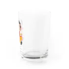 stereovisionの呑み過ぎ坊や（文字入り） Water Glass :right