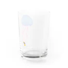 まじろーのまじろーちゃん海のなか Water Glass :right