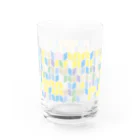 ito_picのyagasuri blue Water Glass :right