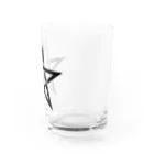 風天工房の五芒星（黒） Water Glass :right