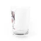 蒼の工房のおはな(梅) Water Glass :right