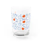 おわんのねこ.ハート.リボン01 Water Glass :right