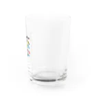 窓枠のお店のロゴ Water Glass :right