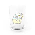 さとうりんごの風呂上りのうさ子 Water Glass :right