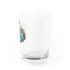 westy2ptのワーゲンバスにのるヘンテコフレンズ Water Glass :right