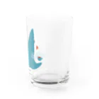 さかたようこ / サメ画家のほっとひと息サメ〈濃いめの地色向け〉  Water Glass :right